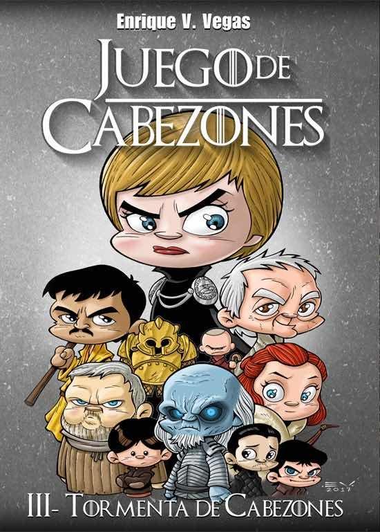 Vorderes Coverbild JUEGO DE CABEZONES 03: TORMENTA DE CABEZONES