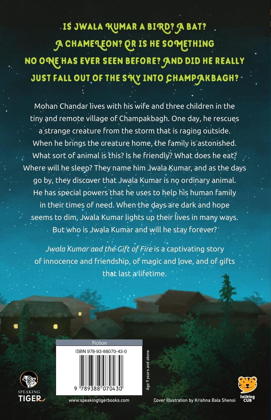 Rückseitencover Jwala Kumar and the Gift of Fire