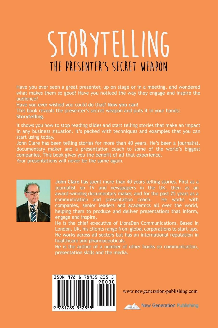 Rückseitencover Storytelling