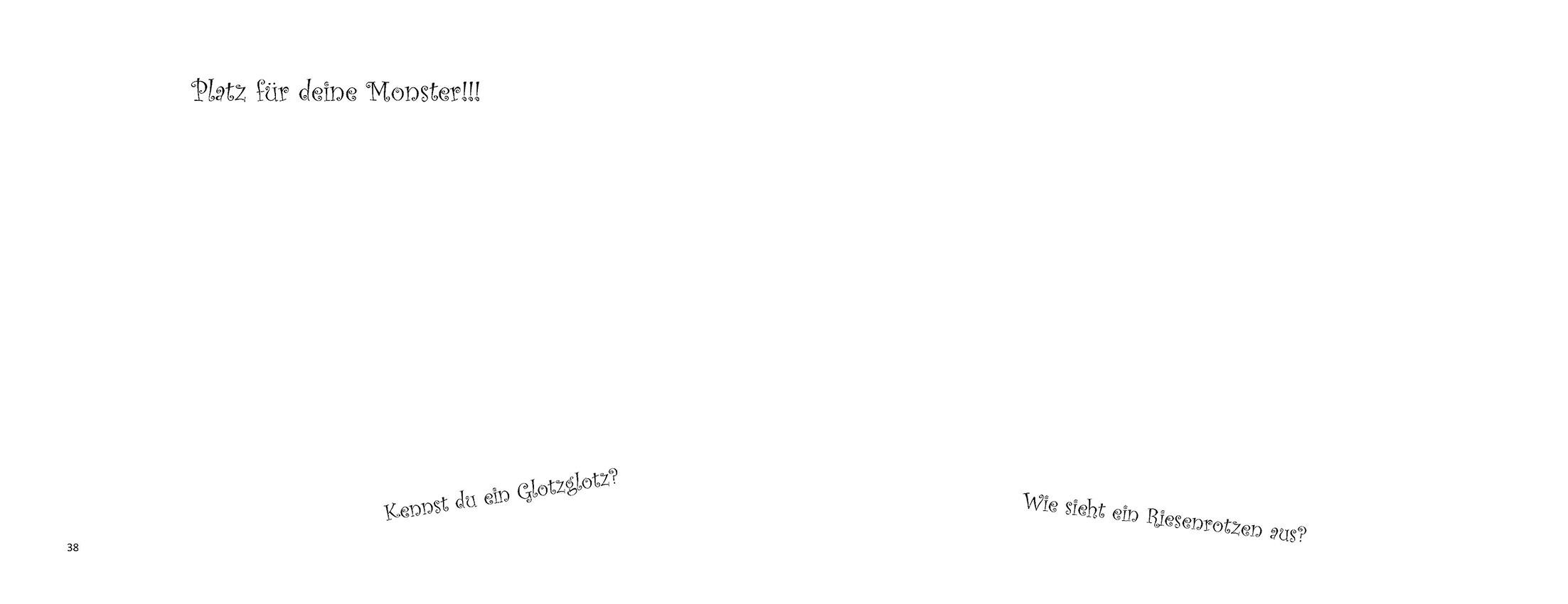 Beispielinhalt (Bild) Monster-Besuch