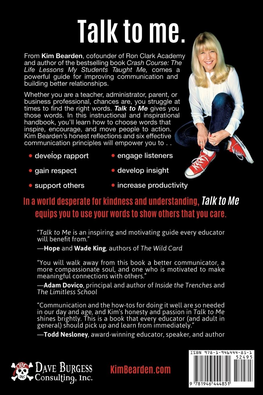 Rückseitencover Talk to Me