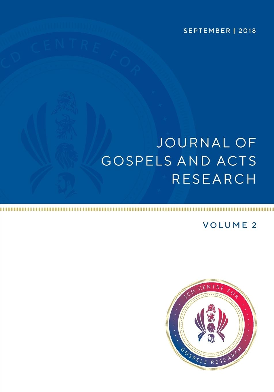 Vorderes Coverbild Journal of Gospels and Acts Research