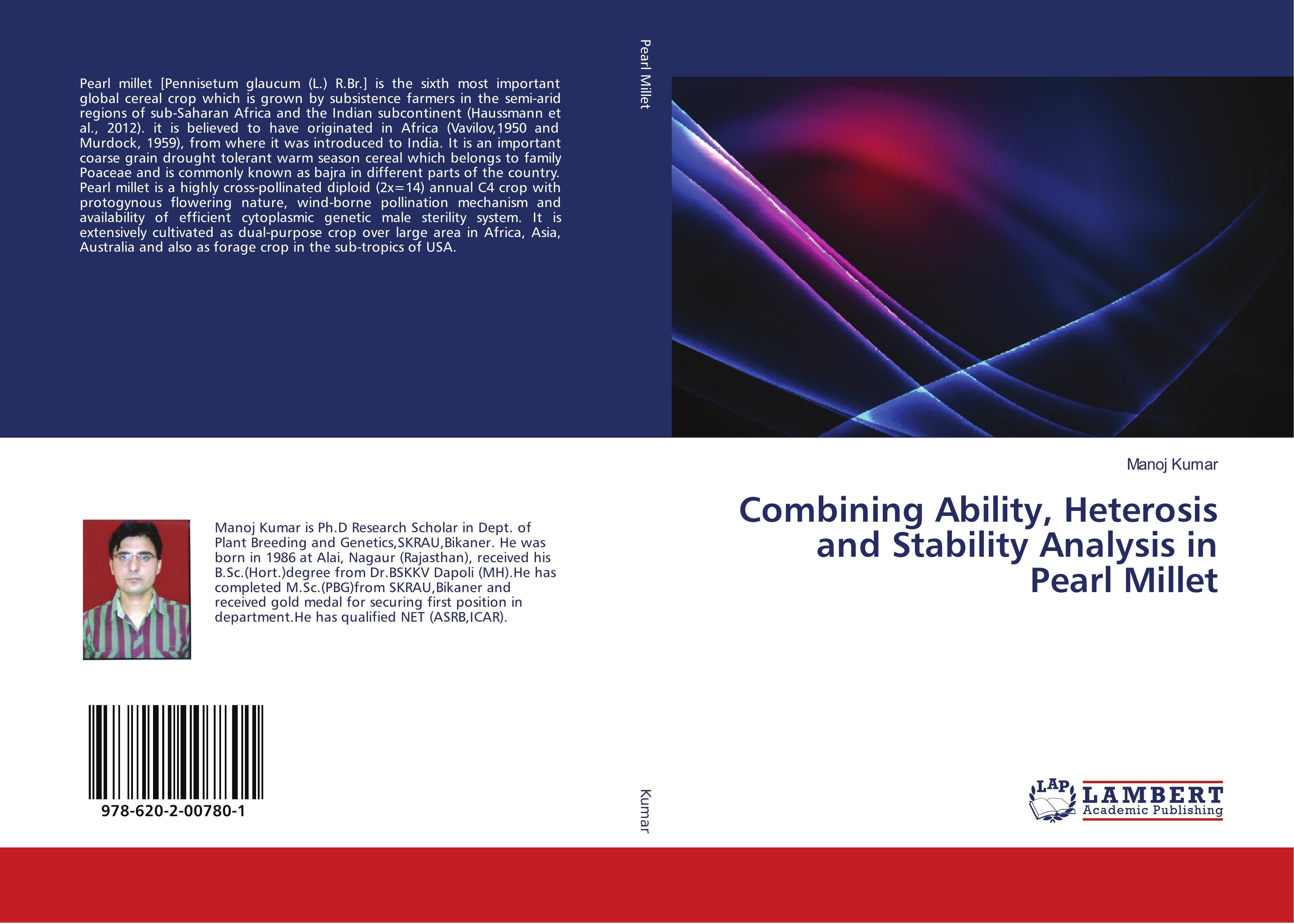 Vorderes Coverbild Combining Ability, Heterosis and Stability Analysis in Pearl Millet