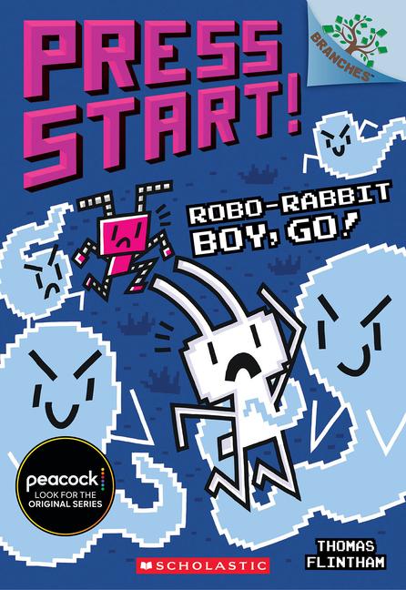 Vorderes Coverbild Robo-Rabbit Boy, Go!: A Branches Book (Press Start! #7)