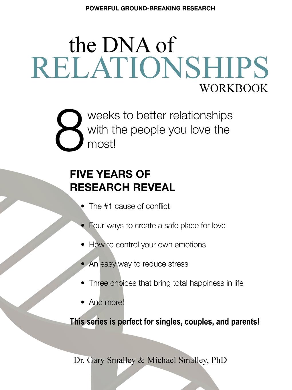 Vorderes Coverbild DNA of Relationships Workbook