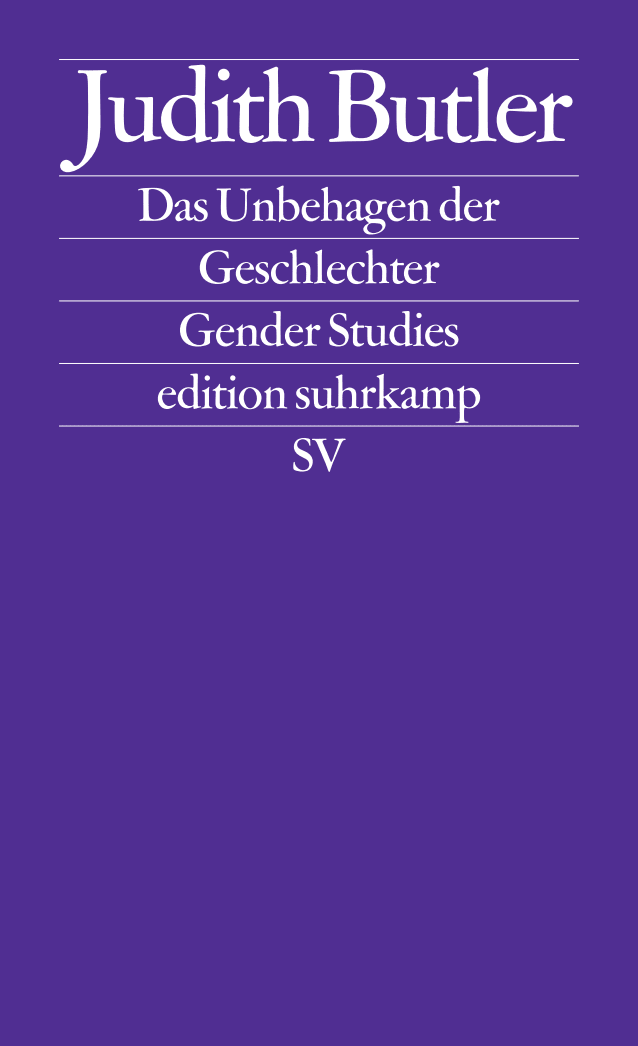 Vorderes Coverbild Das Unbehagen der Geschlechter