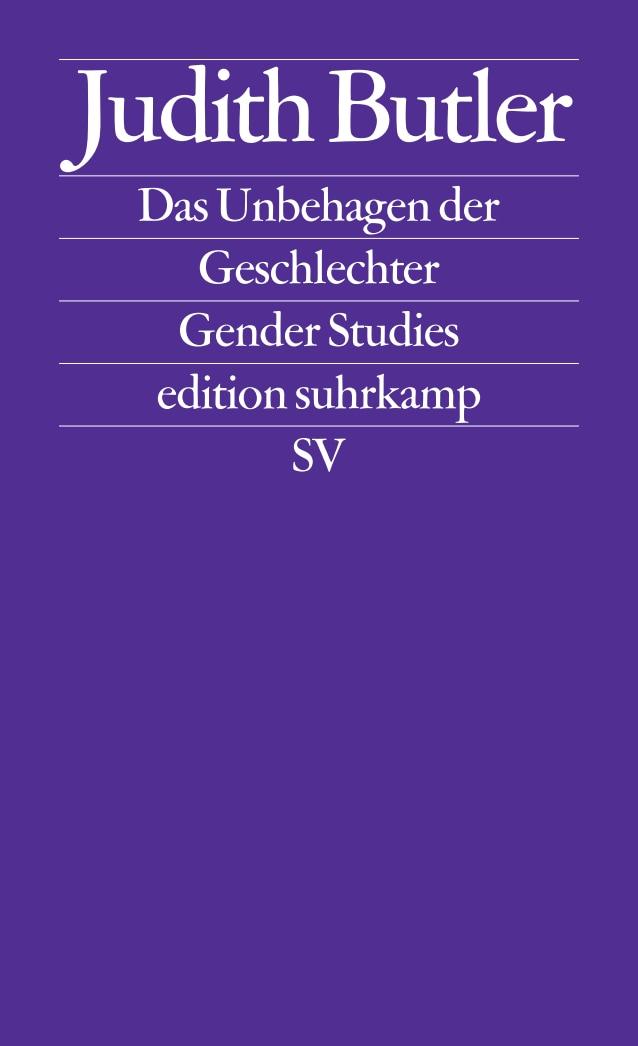 Vorderes Coverbild Das Unbehagen der Geschlechter