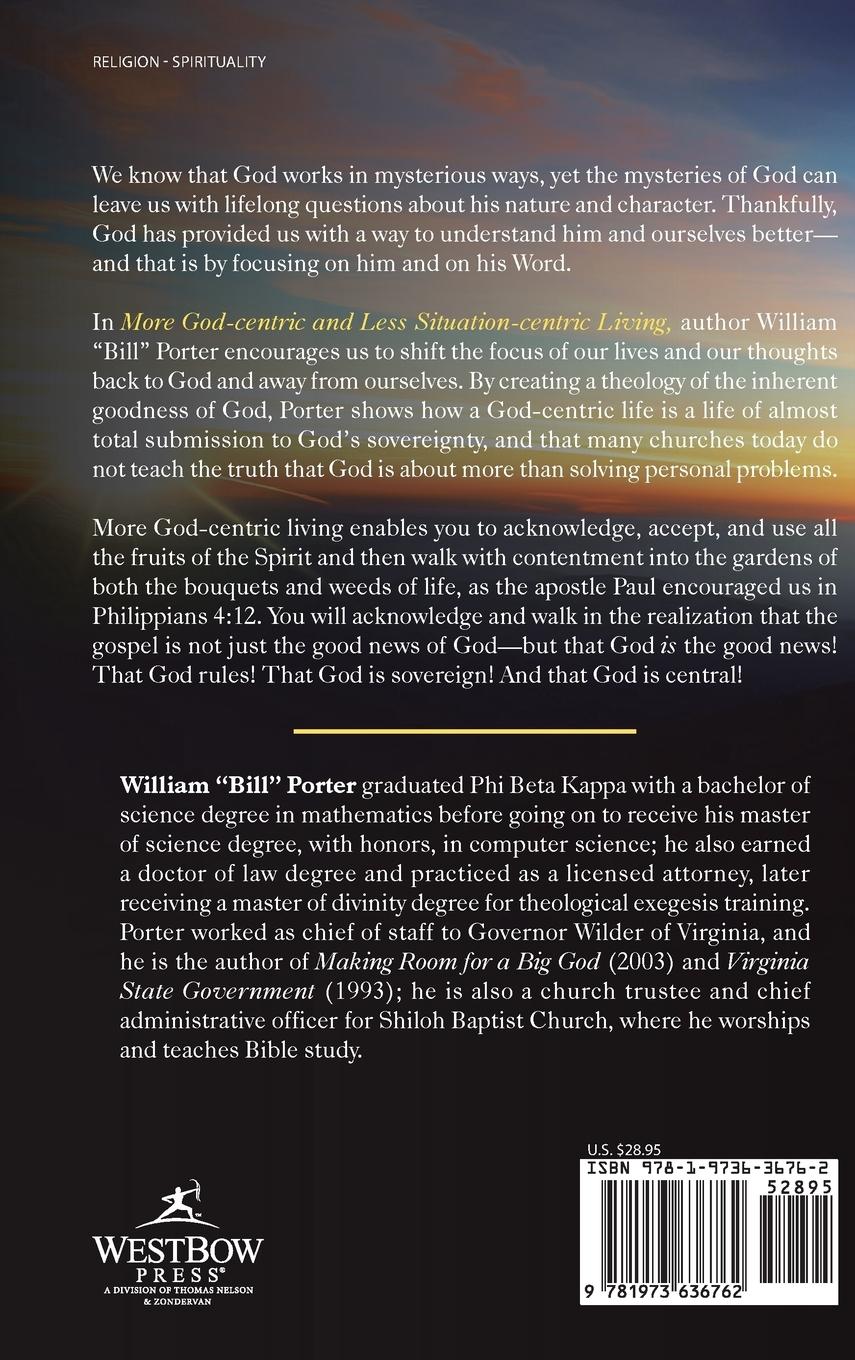 Rückseitencover More God-Centric and Less Situation-Centric Living