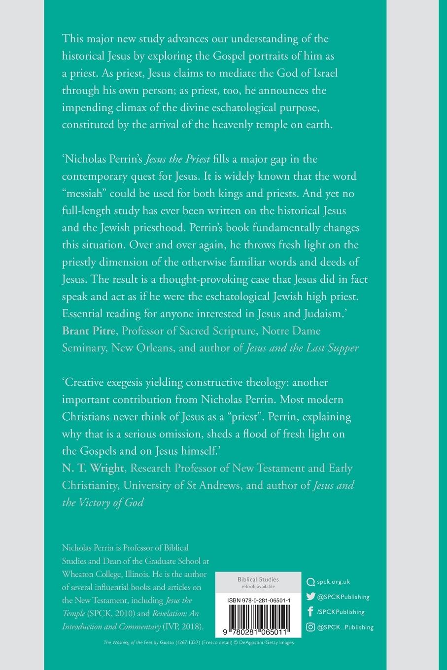 Rückseitencover Jesus the Priest