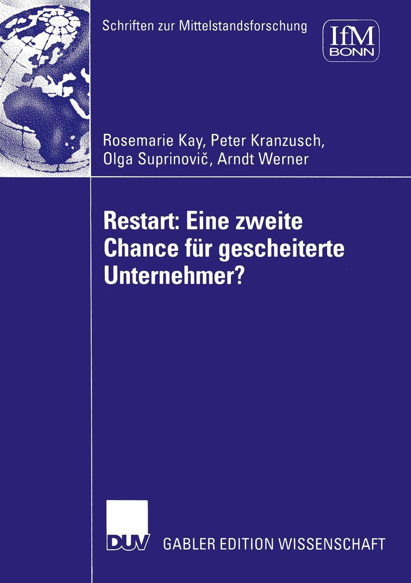 Vorderes Coverbild Restart: Eine zweite Chance für gescheiterte Unternehmer?