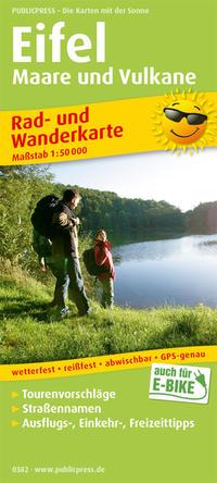 Vorderes Coverbild Eifel, Maare und Vulkane 1 : 50 000