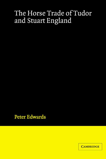 Vorderes Coverbild The Horse Trade of Tudor and Stuart England