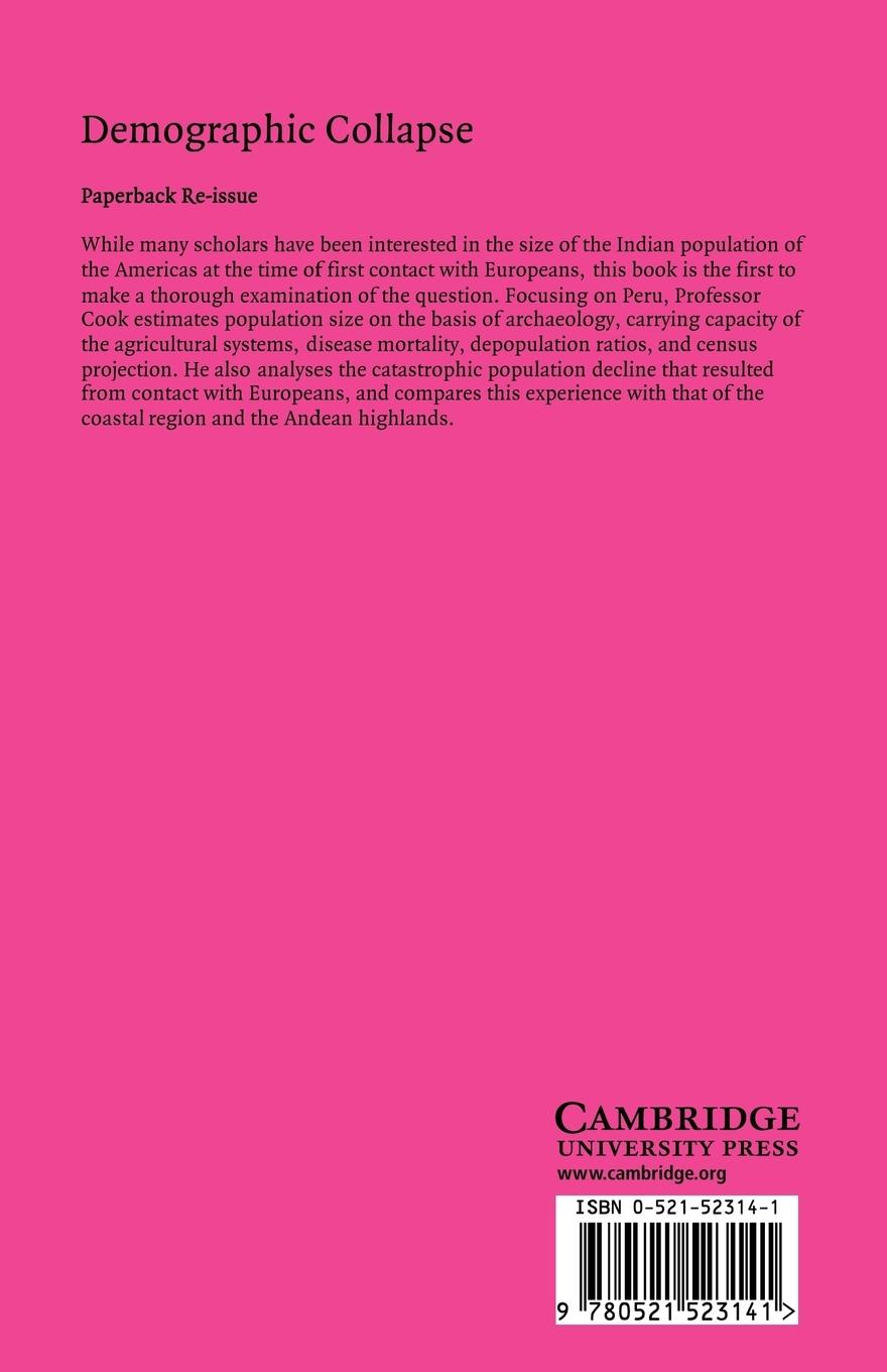 Rückseitencover Demographic Collapse