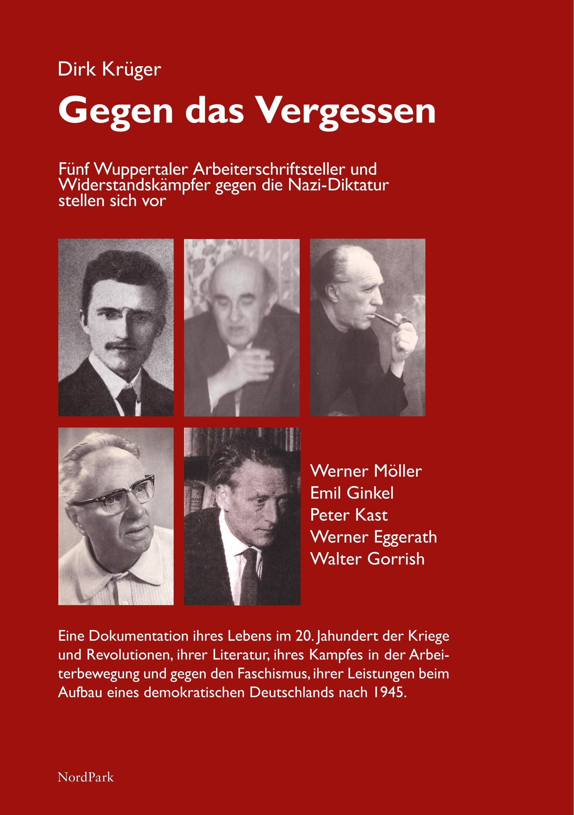 Vorderes Coverbild Gegen das Vergessen