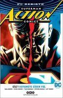 Vorderes Coverbild Superman Action Comics Cilt 1 Kiyamete Giden Yol Rebirth