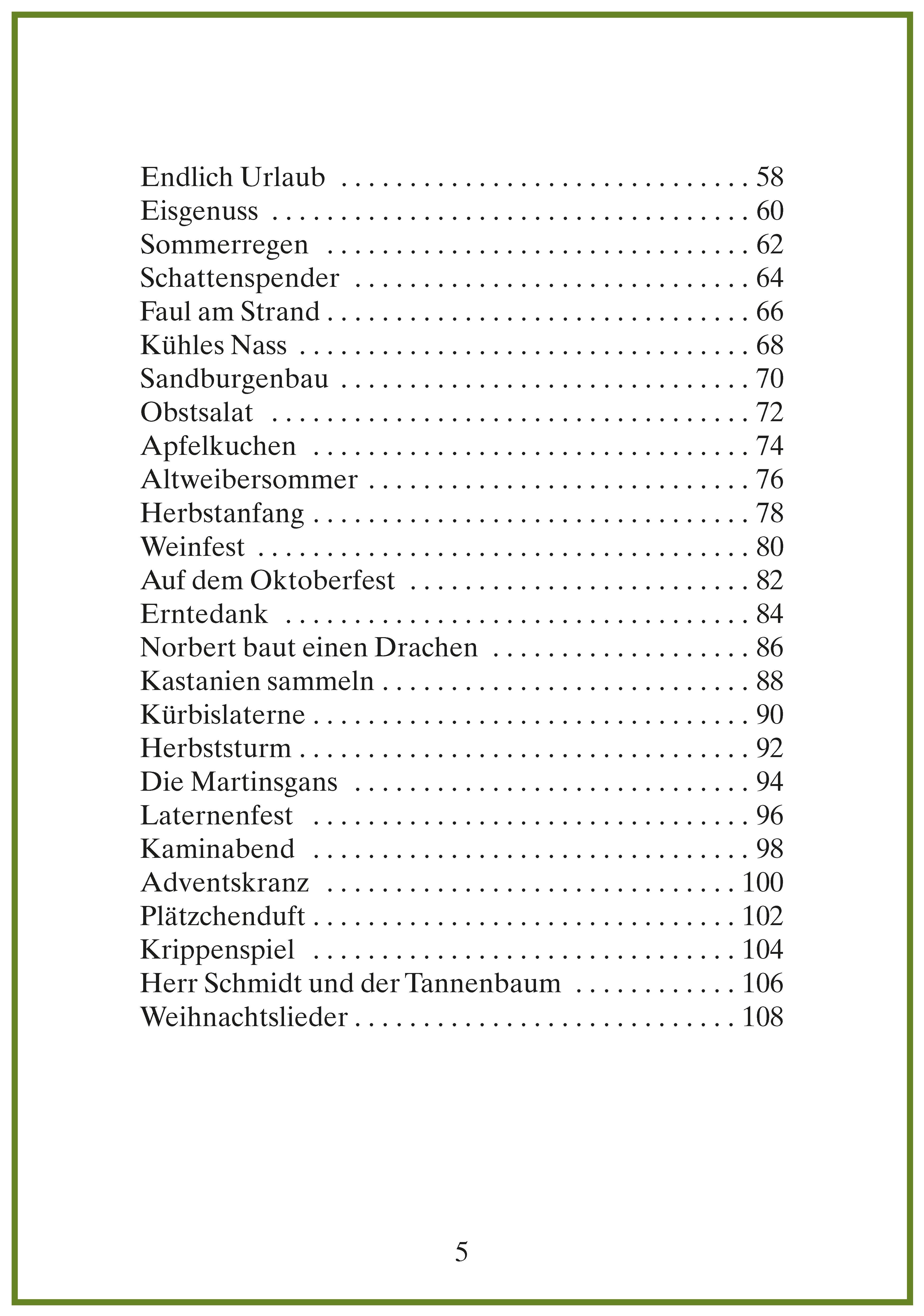 Beispielinhalt (Bild) Maibowle und Winzerfest - Lücken-Geschichten in Reimen für Senioren