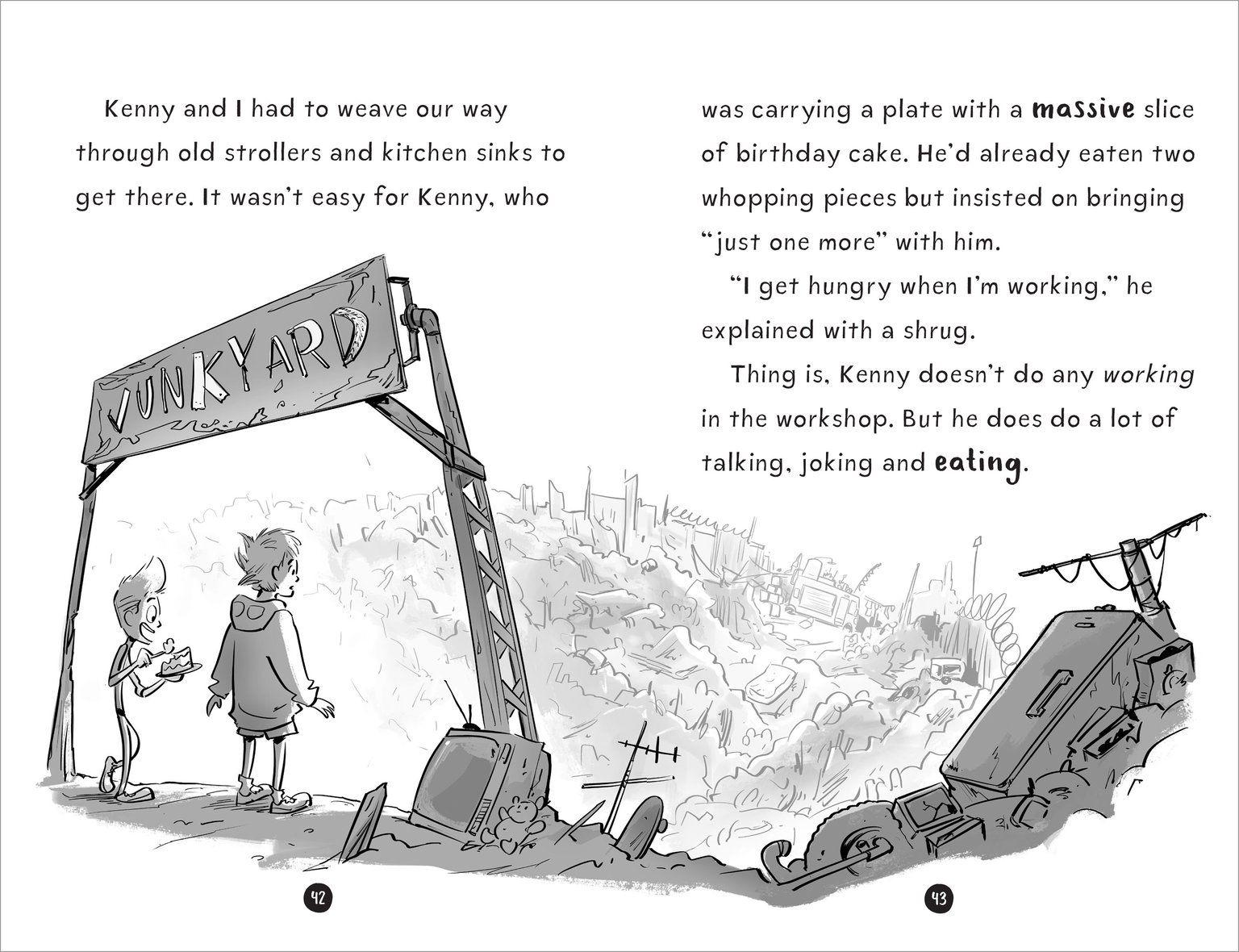 Beispielinhalt (Bild) Ninja Kid: From Nerd to Ninja