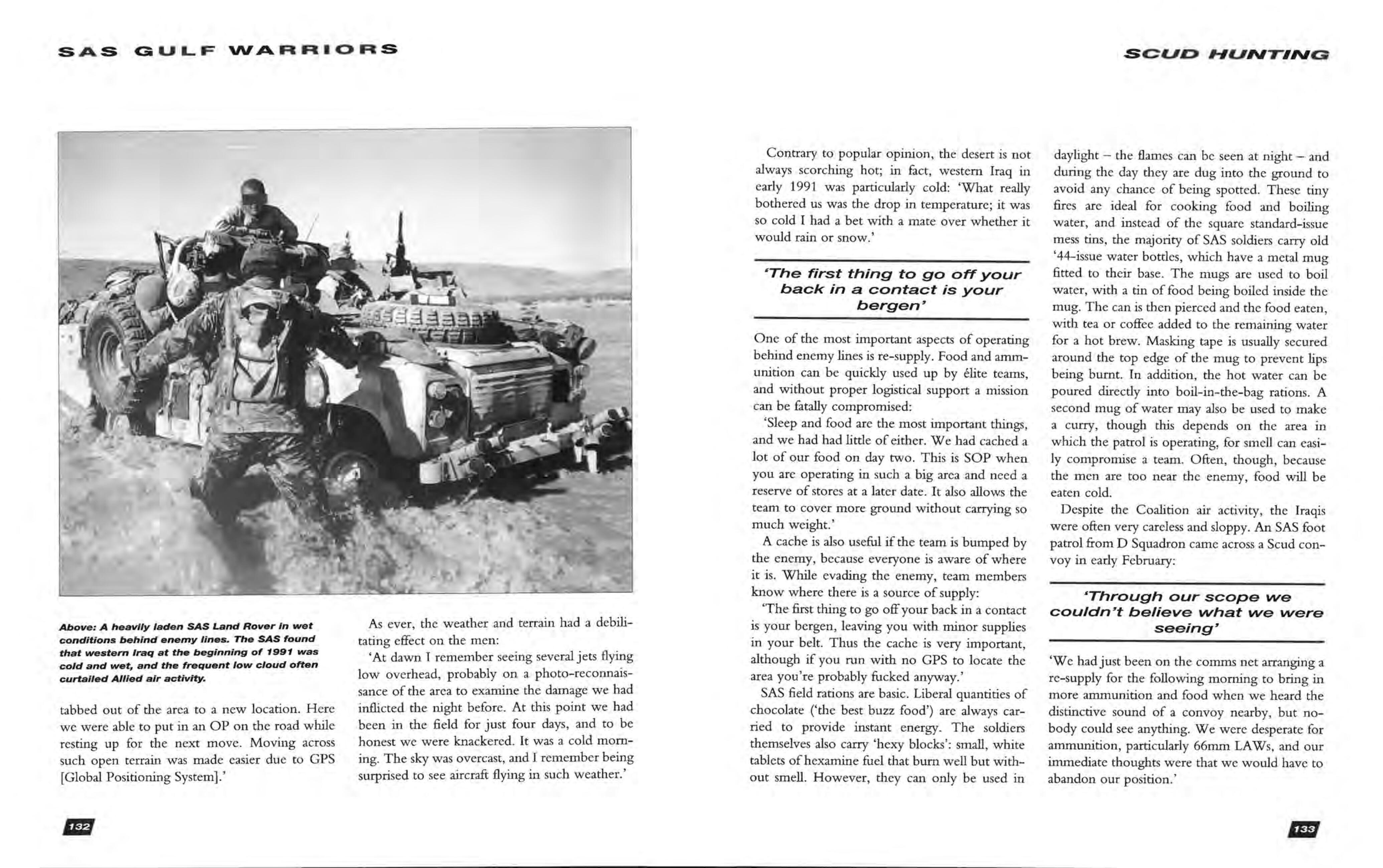 Beispielinhalt (Bild) SAS in the Gulf War