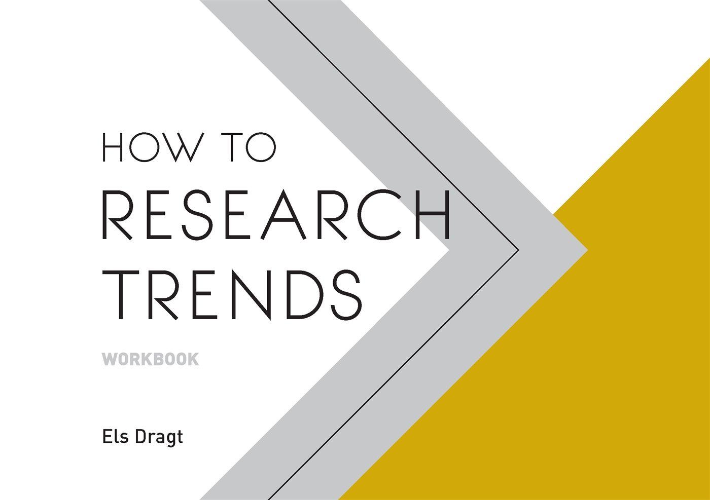 Vorderes Coverbild How to Research Trends Workbook