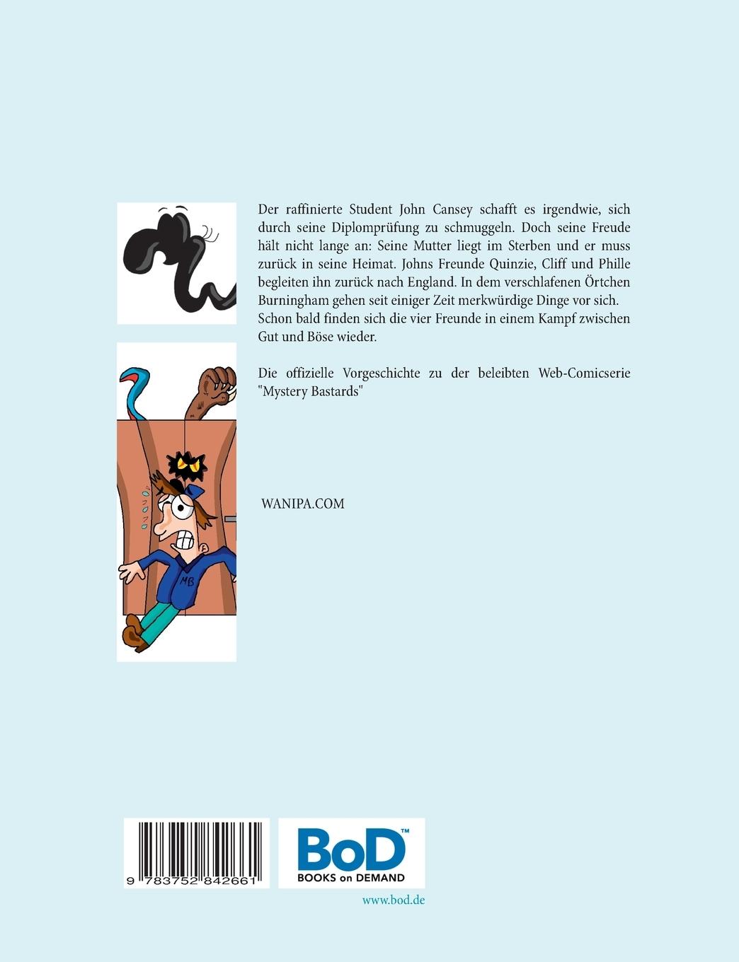 Rückseitencover Mystery Bastards