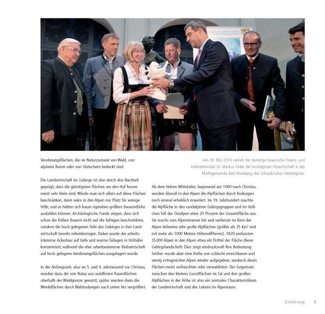 Beispielinhalt (Bild) KÜHE. MENSCHEN. BERGE.
