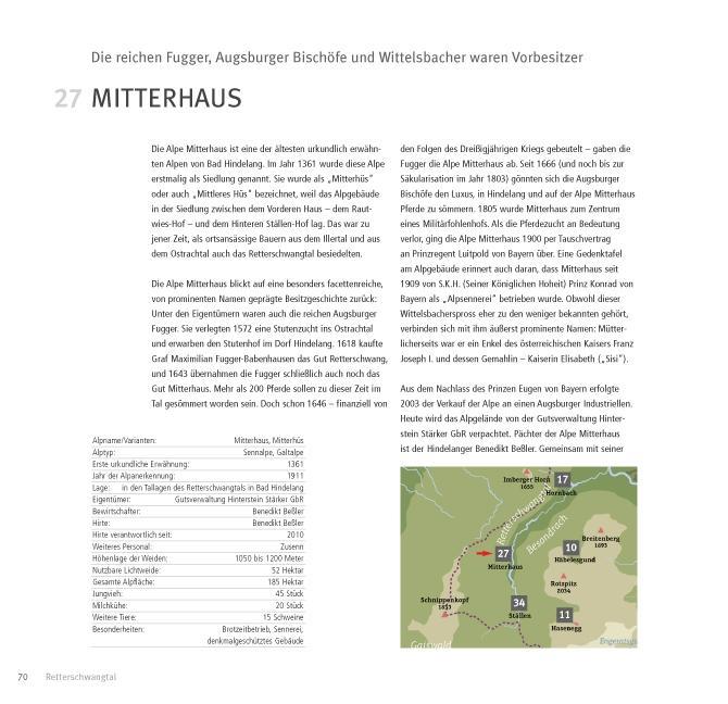 Beispielinhalt (Bild) KÜHE. MENSCHEN. BERGE.