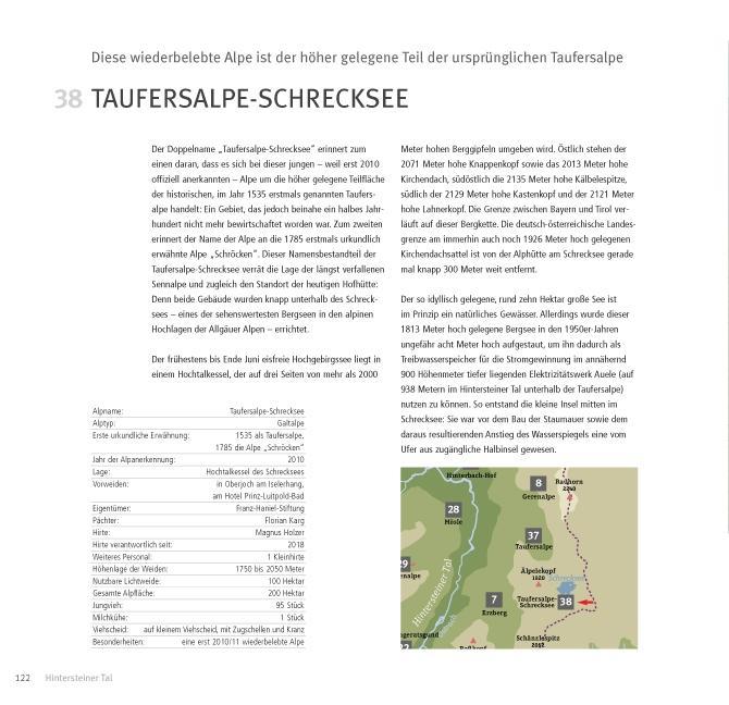 Beispielinhalt (Bild) KÜHE. MENSCHEN. BERGE.