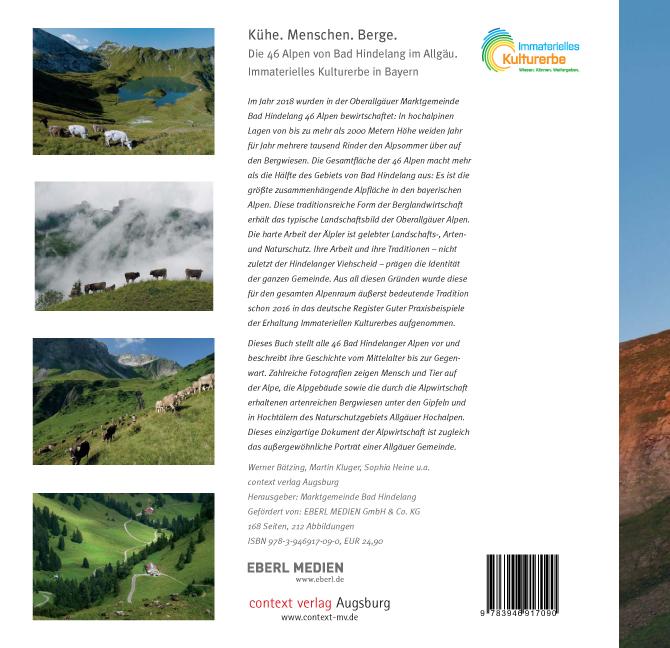 Rückseitencover KÜHE. MENSCHEN. BERGE.