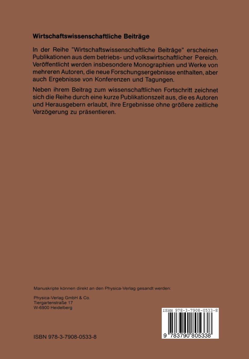 Rückseitencover Corporate-Identity-orientierte Unternehmenspolitik