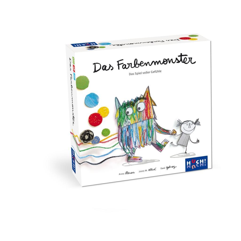 Beispielinhalt (Bild) Das Farbenmonster - Das Spiel