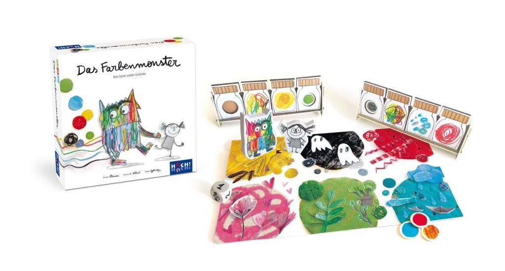 Beispielinhalt (Bild) Das Farbenmonster - Das Spiel