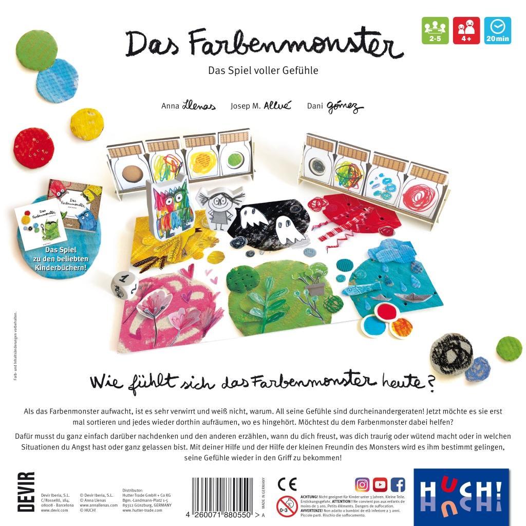 Beispielinhalt (Bild) Das Farbenmonster - Das Spiel