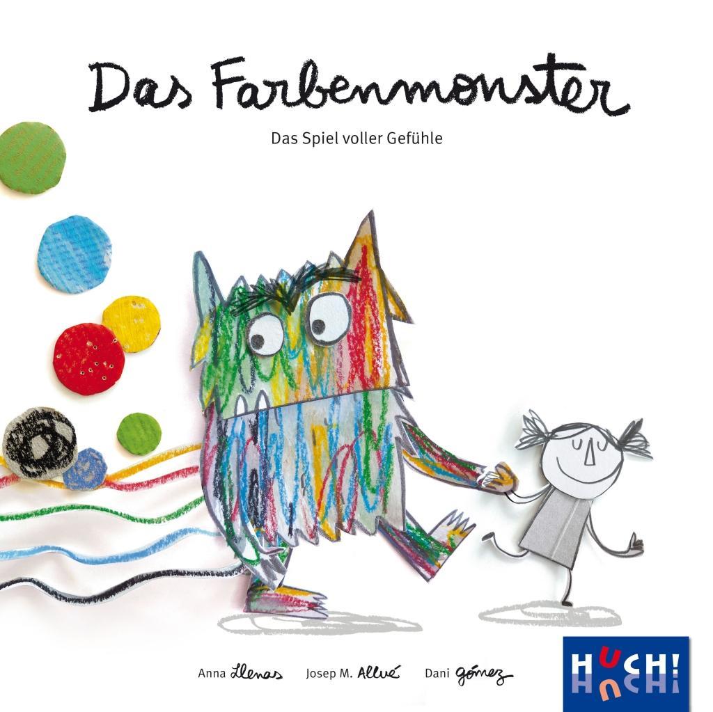 Vorderes Coverbild Das Farbenmonster - Das Spiel