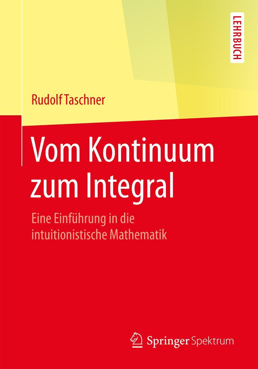 Vorderes Coverbild Vom Kontinuum zum Integral