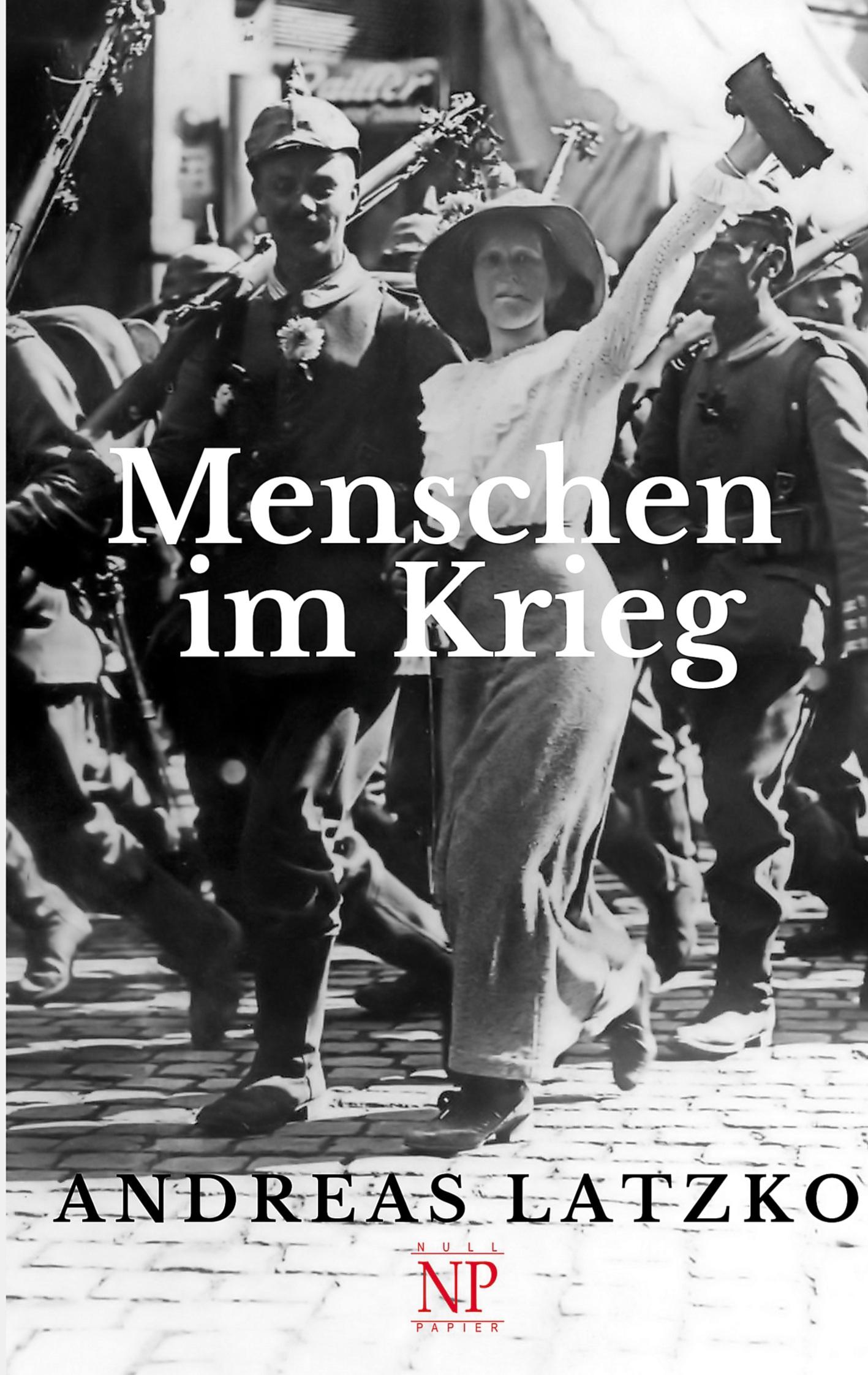Vorderes Coverbild Menschen im Krieg