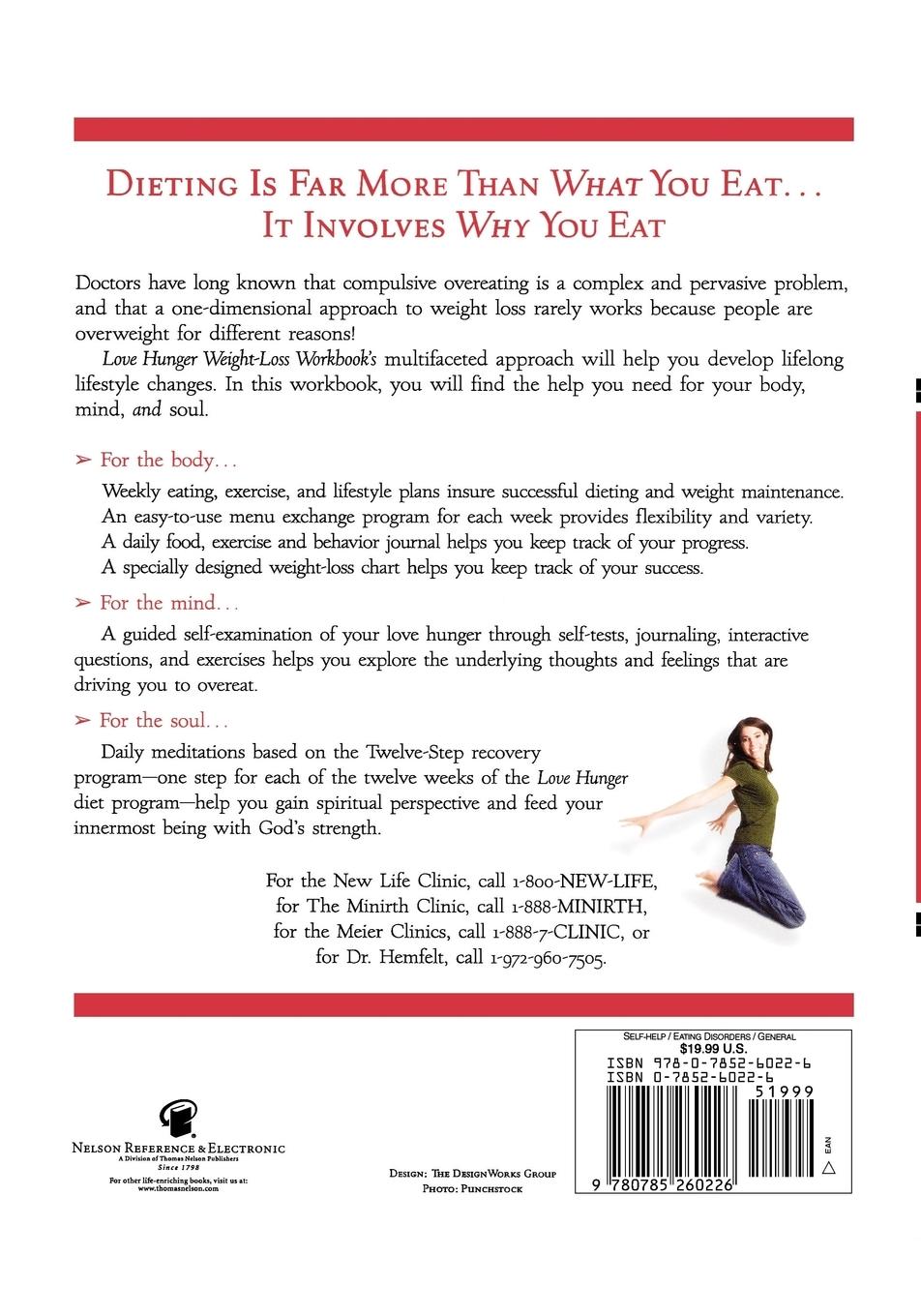 Rückseitencover Love Hunger Weight-Loss Workbook