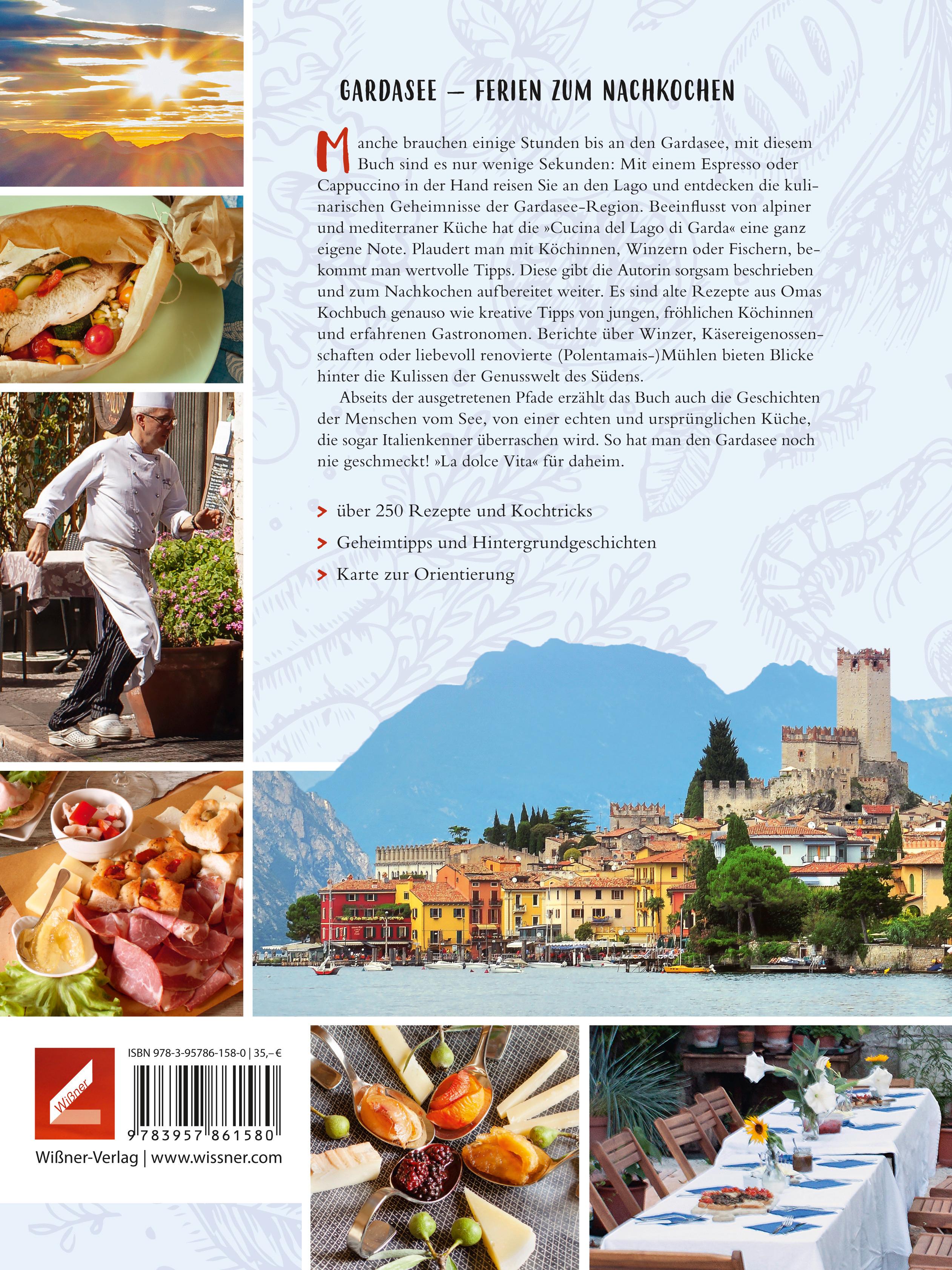Rückseitencover Genuss vom Gardasee