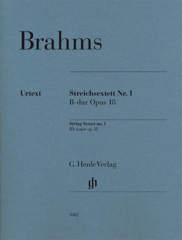 Vorderes Coverbild Streichsextett Nr. 1 B-dur op. 18
