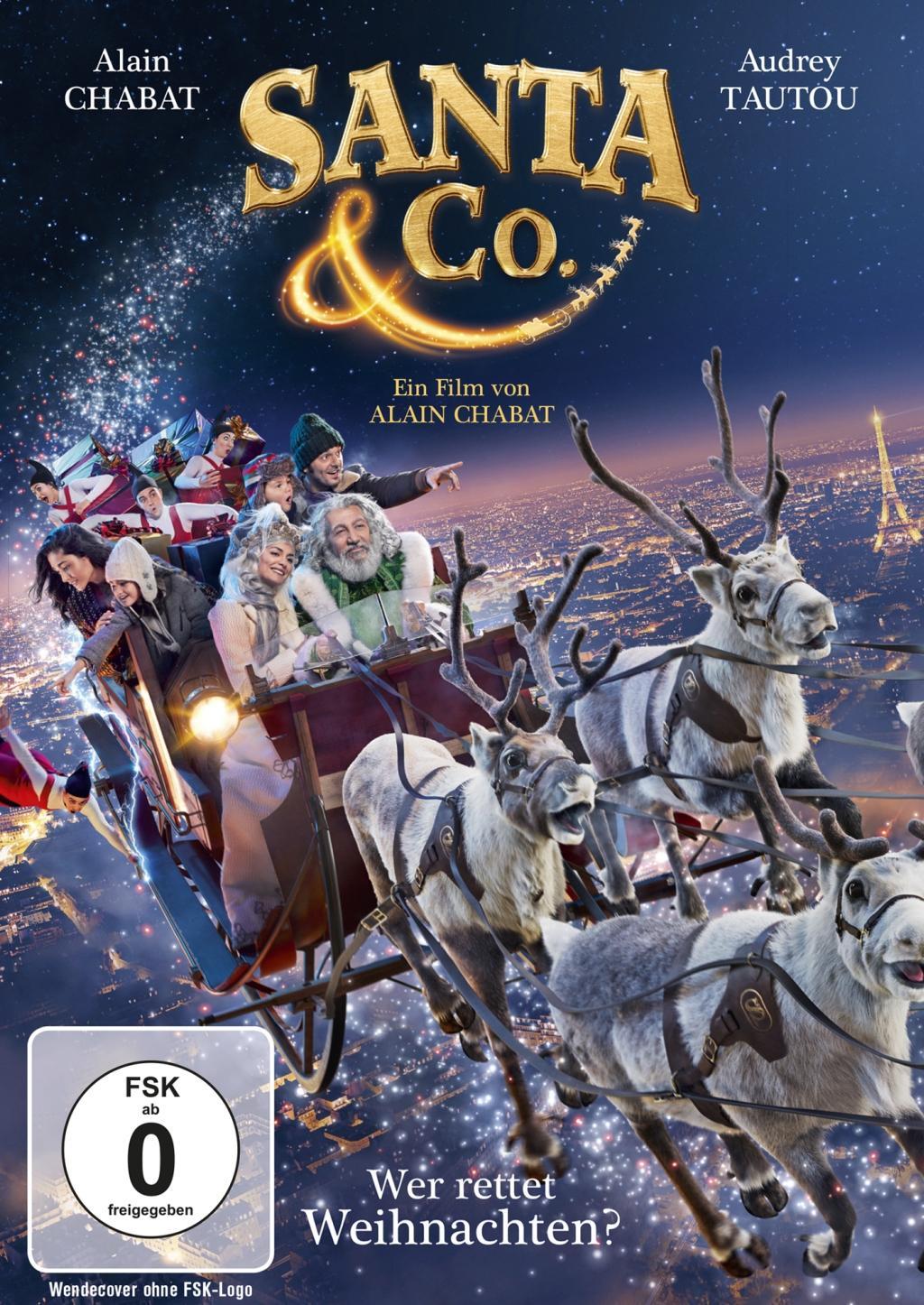 Vorderes Coverbild Santa & Co. - Wer rettet Weihnachten?