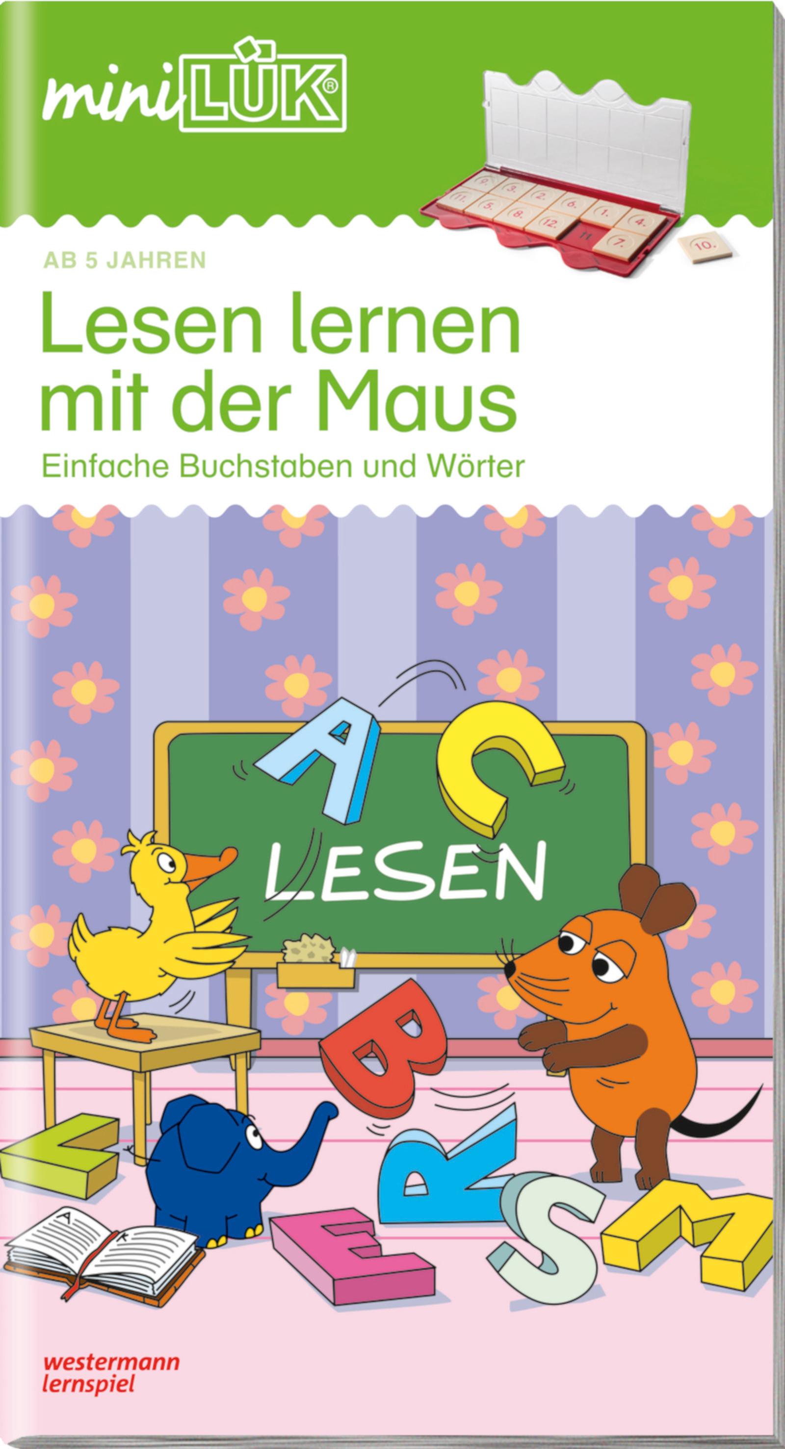 Vorderes Coverbild miniLÜK. Lesen lernen mit der Maus 1