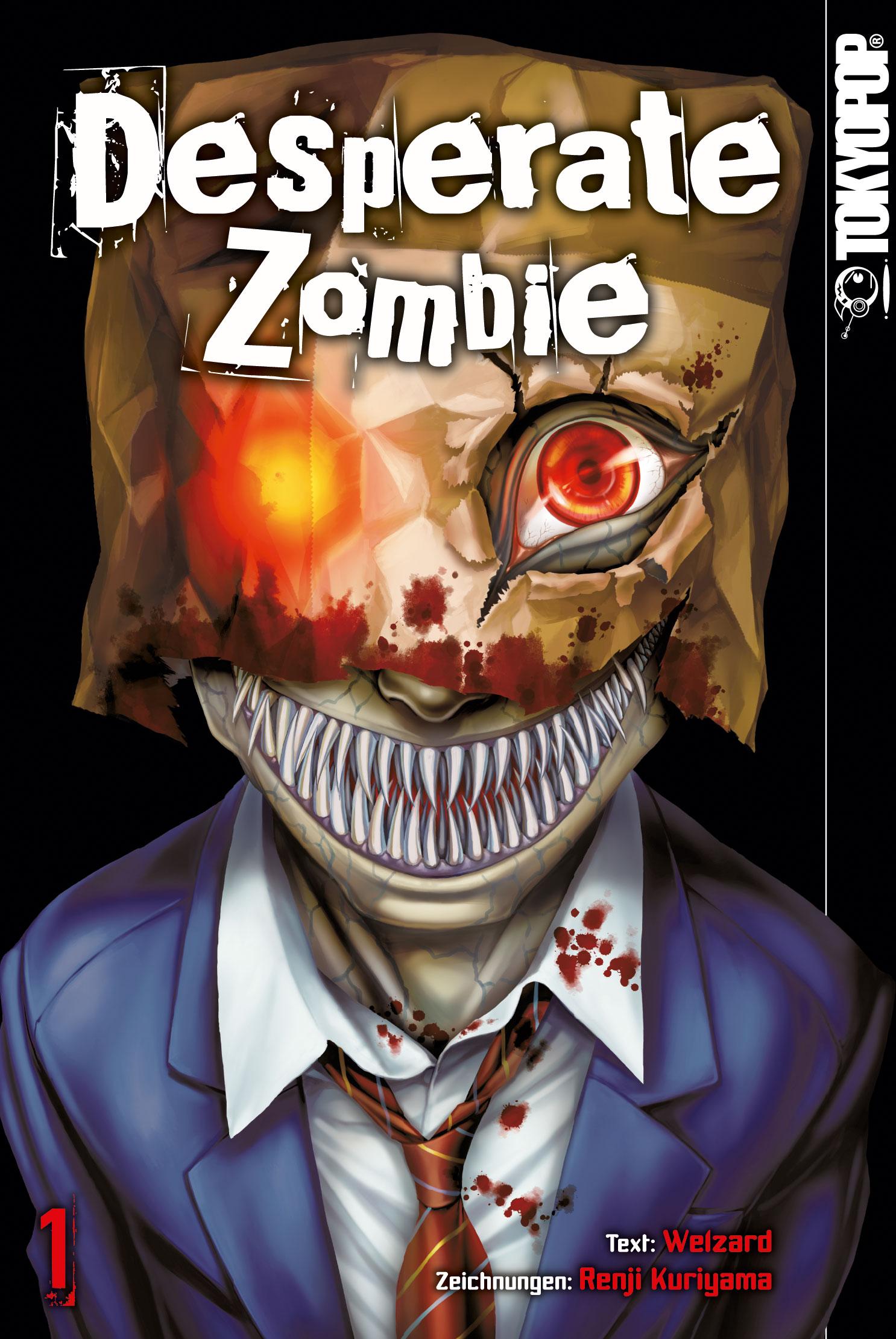 Vorderes Coverbild Desperate Zombie 01