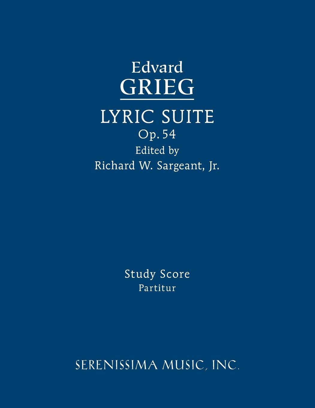 Vorderes Coverbild Lyric Suite, Op.54