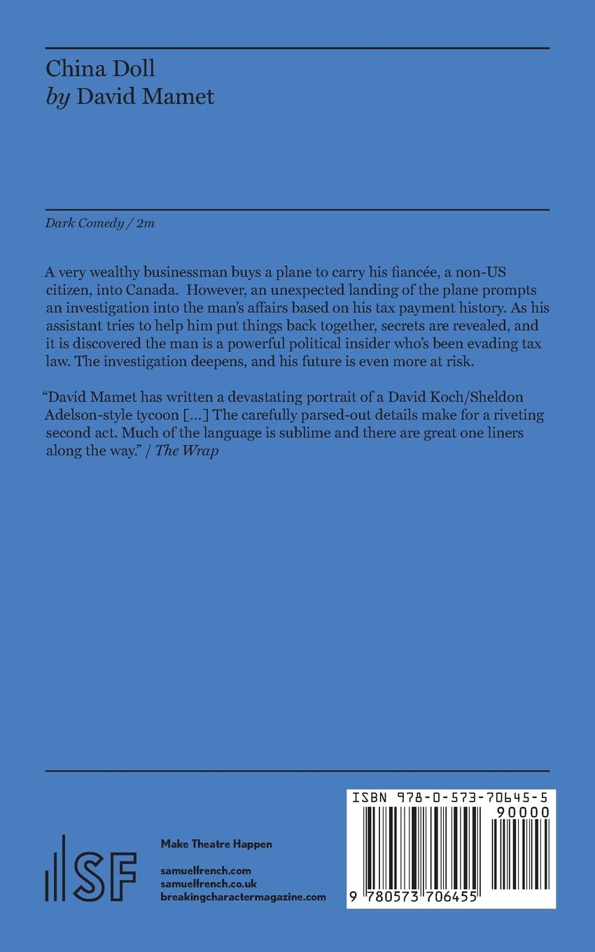 Rückseitencover China Doll