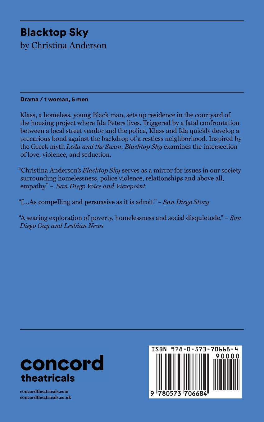 Rückseitencover Blacktop Sky