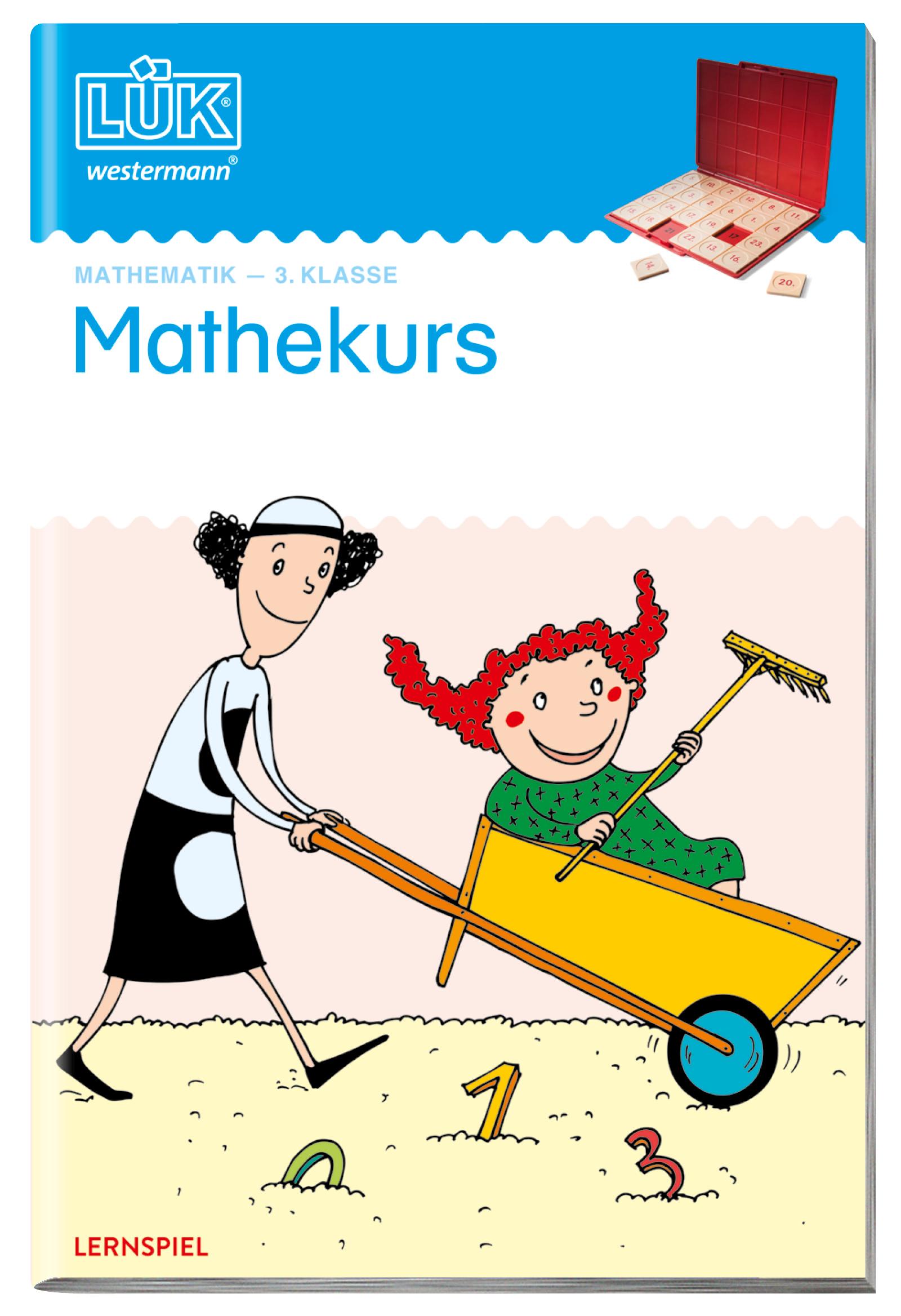 Vorderes Coverbild LÜK. Mathekurs 3. Klasse