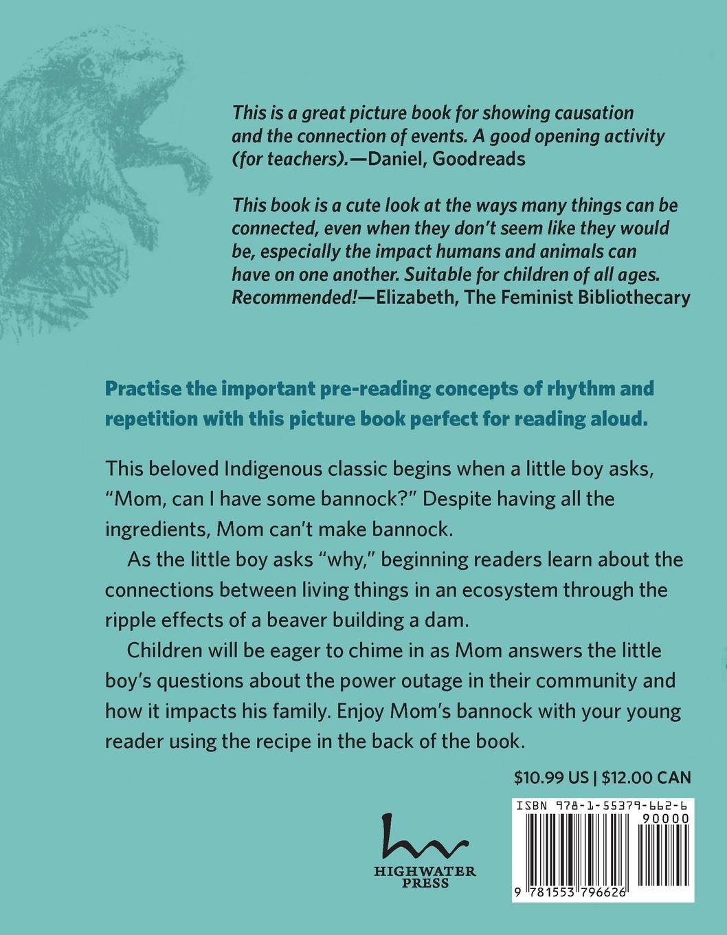 Rückseitencover I Can't Have Bannock But the Beaver Has a Dam