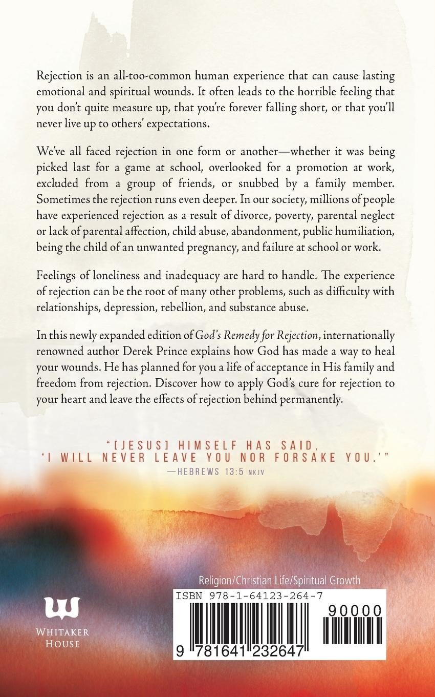 Rückseitencover God's Remedy for Rejection