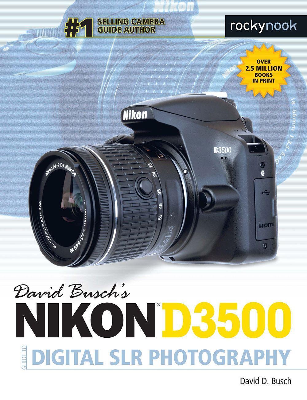 Vorderes Coverbild David Busch's Nikon D3500 Guide to Digital SLR Photography