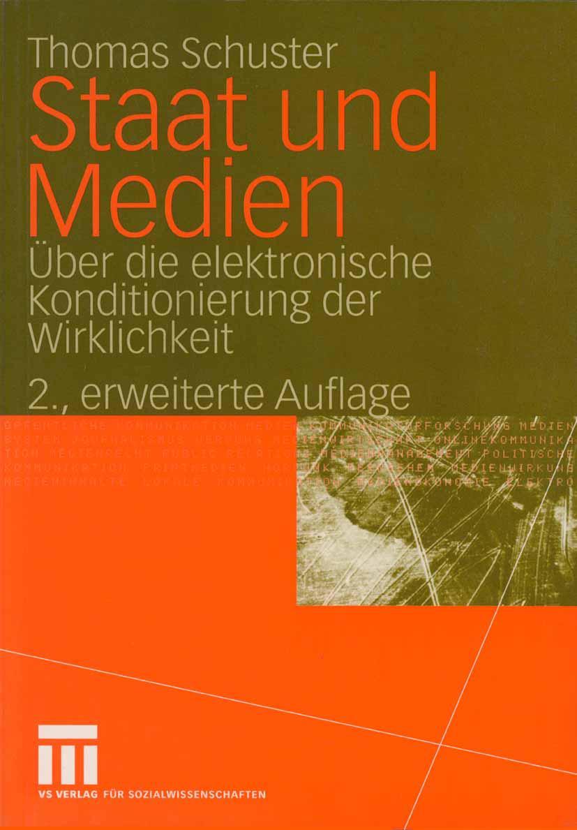 Vorderes Coverbild Staat und Medien