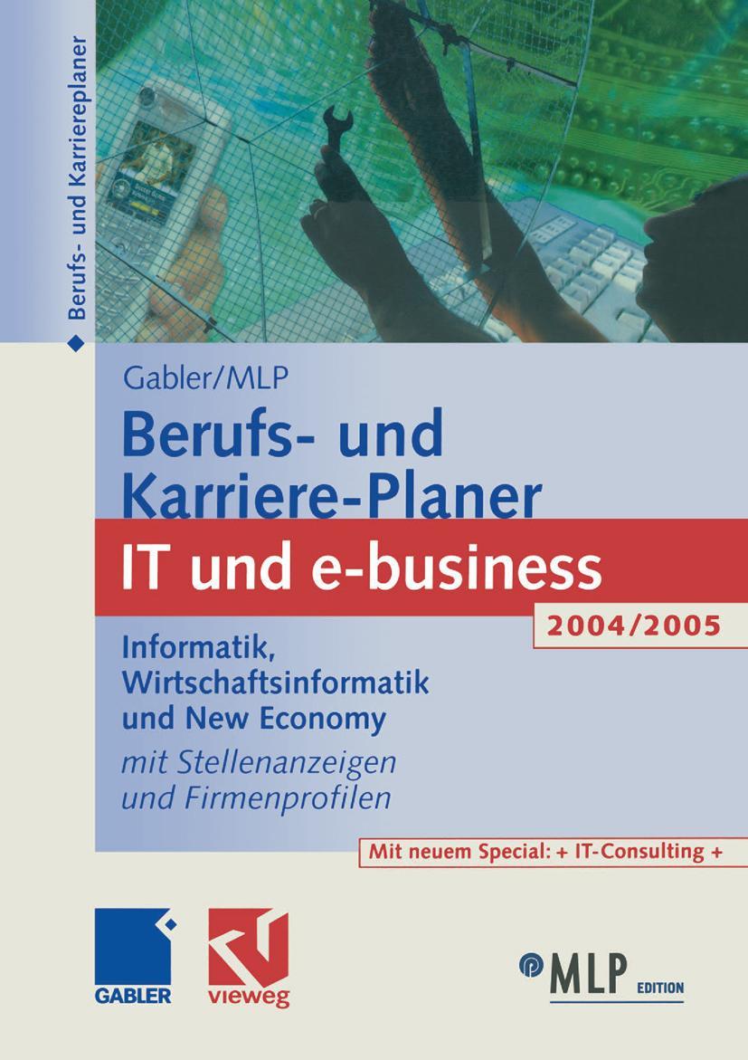 Vorderes Coverbild Gabler / MLP Berufs- und Karriere-Planer IT und e-business 2004/2005